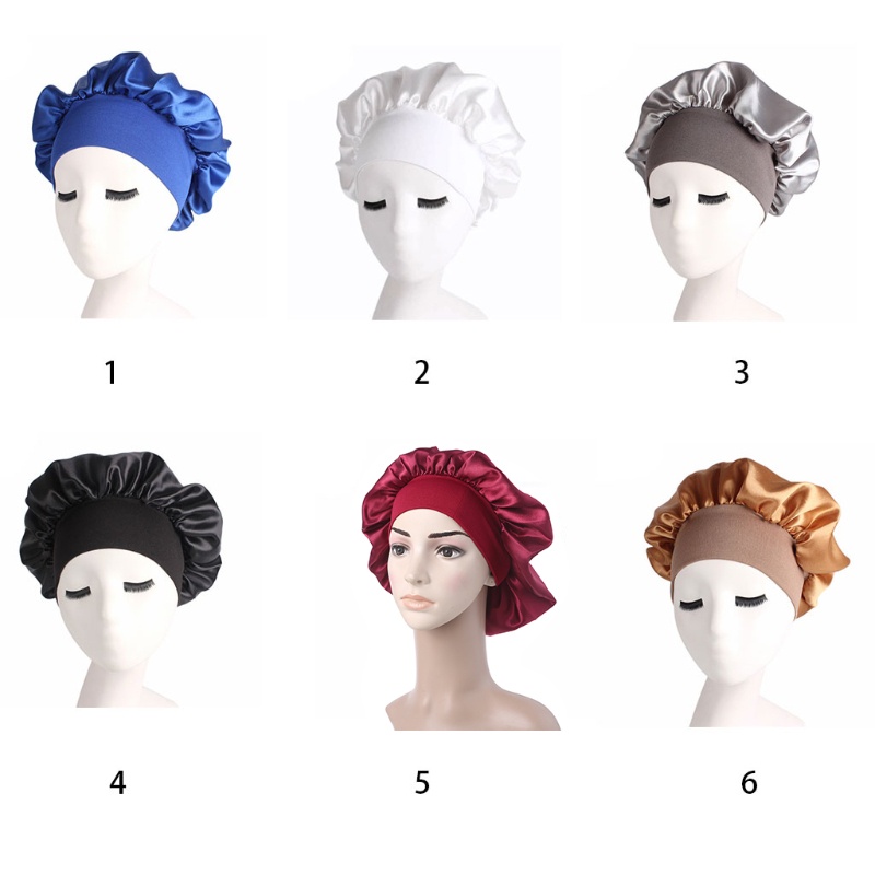 Youyo Mũ Trùm Đầu Bằng Satin Giúp Giảm Rụng Tóc Khi Ngủ Dành Cho Nữ