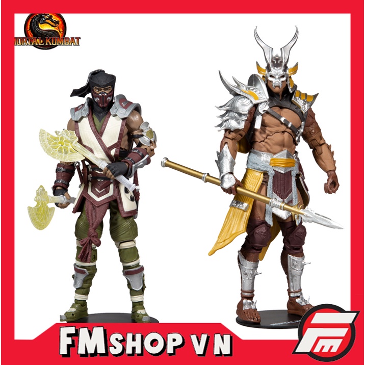 MÔ HÌNH MCFARLANE MK11 SUB ZERO VS SHAO KAHN