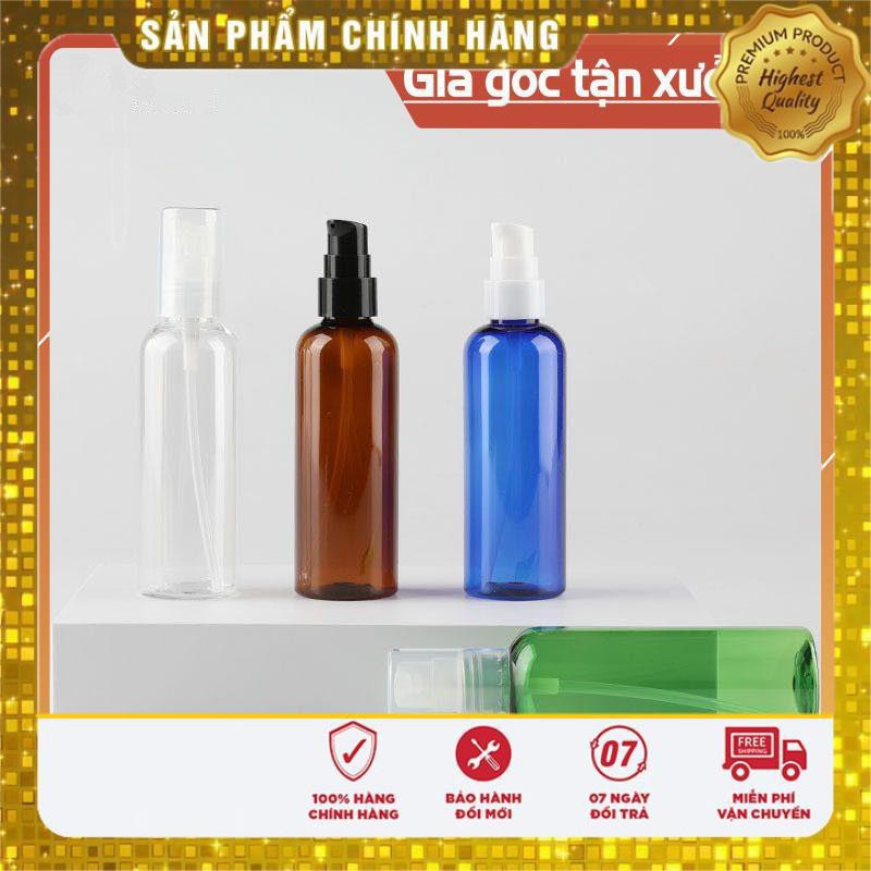 Chai Chiết Mĩ Phẩm ❤ TRÙM SỈ ❤ Chai nhựa pet xịt giọt 50ml,100ml chiết mỹ phẩm , phụ kiện du lịch