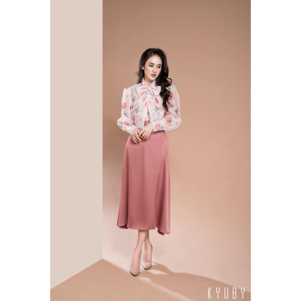Chân váy lụa dáng dài CV25 _ KYUBY | BigBuy360 - bigbuy360.vn