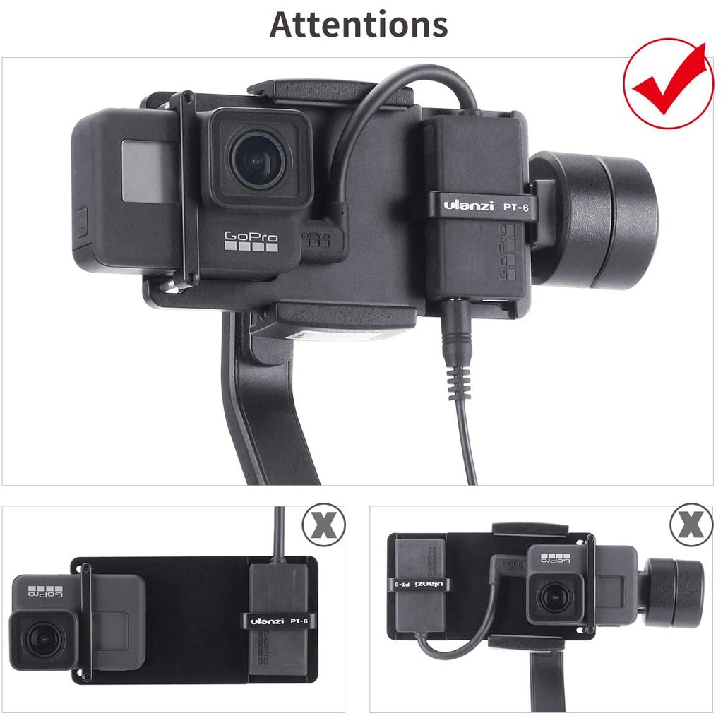 Ulanzi PT- 6 Adapter Gimbal sử dụng cho Gopro