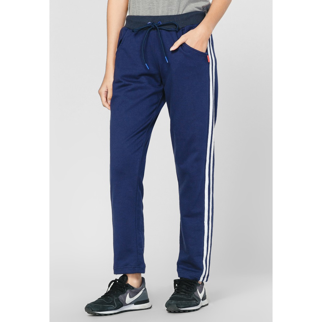 Quần thun dài nữ jogger hai sọc Phúc An