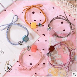 Dây thun cột tóc buộc tóc nữ đẹp Handmade