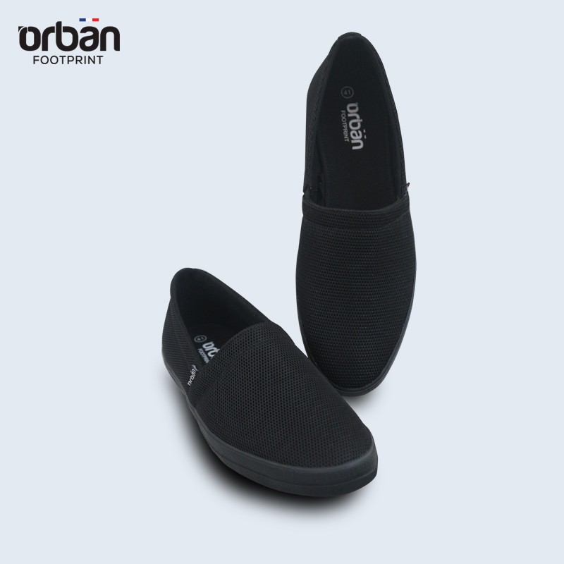 Giày slipon nam Urban UM1903 ( xanh, đen)