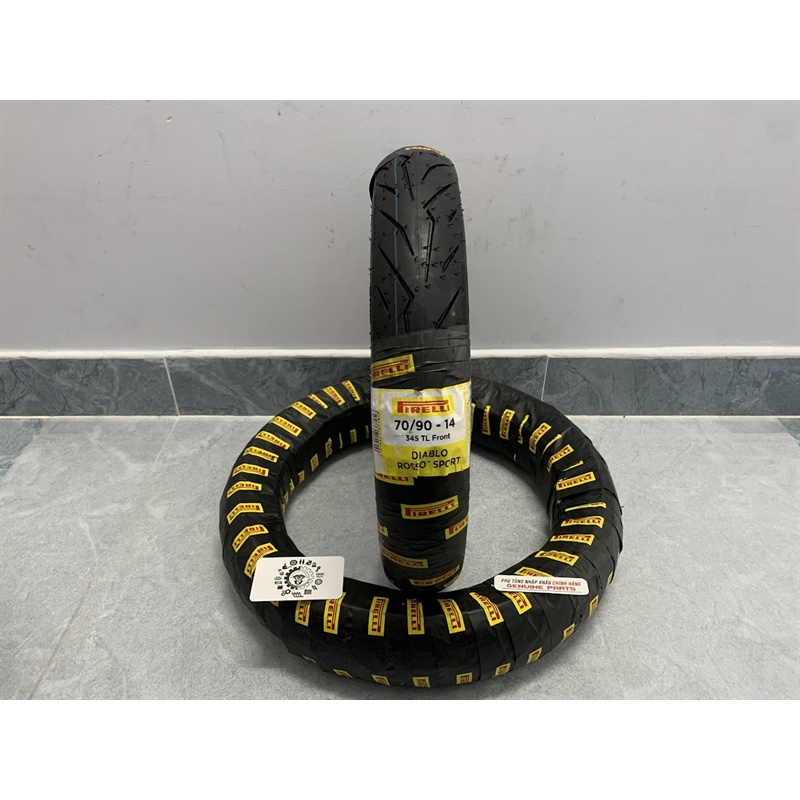 VỎ XE LỐP XE - PIRELLI (GAI DIABLO ROSSO SPORT) - TUBELESS KHÔNG RUỘT..- PTNKCH