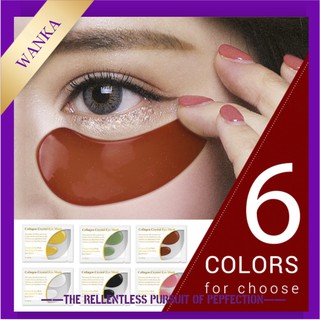 WANKA Set 10 Cặp Mặt Nạ Mắt Collagen Loại Bỏ Quầng Thâm Thương Hiệu Lanbena