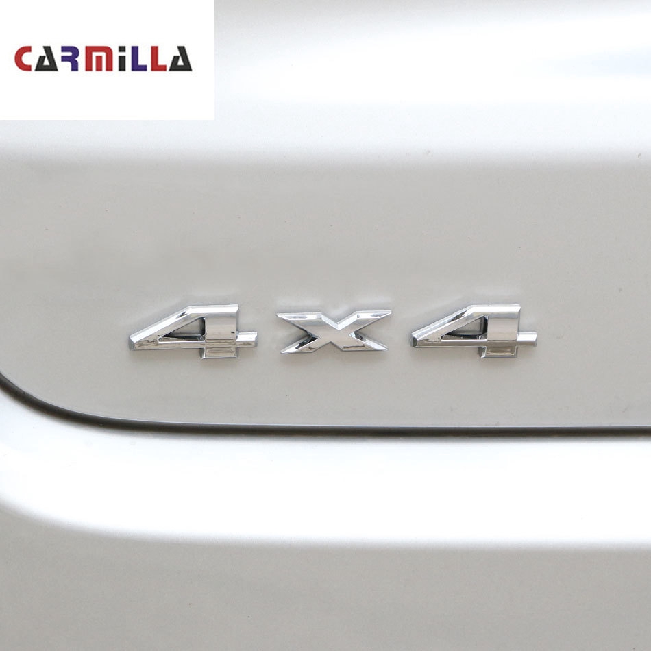 Miếng dán trang trí xe hơi logo 4x4 phổ biến cho Ford Toyota Honda Nissan Perodua Proton