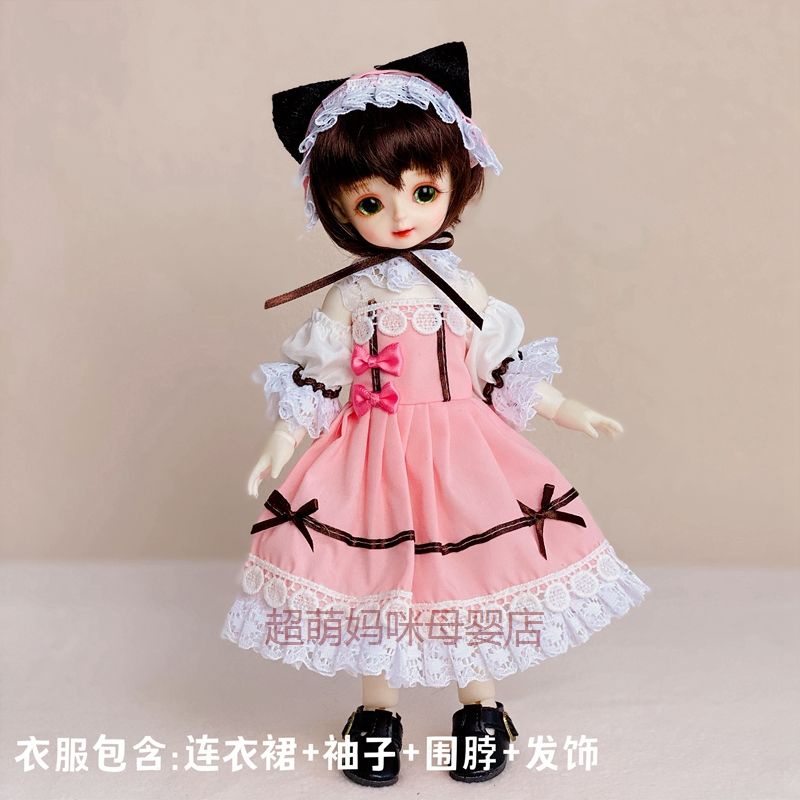 Set Đầm Lolita 6 Điểm 30cm 6 Điểm 30cm Dễ Thương Thời Trang Cho Búp Bê Barbie