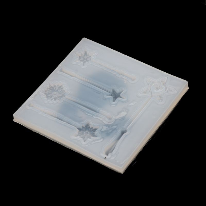 Khuôn Silicone Làm Đồ Trang Sức Hình Gậy Thần Đáng Yêu