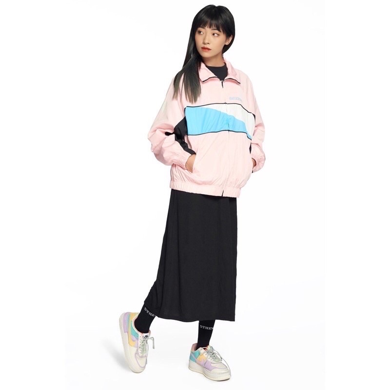 Áo Khoác 5THEWAY /two tone/ COURT JACKET - CRYSTAL ROSE