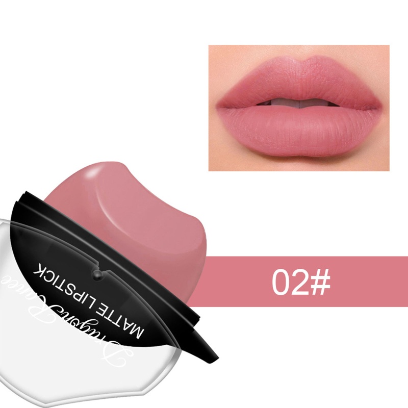 Set 4 Thỏi Son Lì Dễ Lên Màu Trang Điểm Xinh Xắn Cho Nữ Màu Sắc