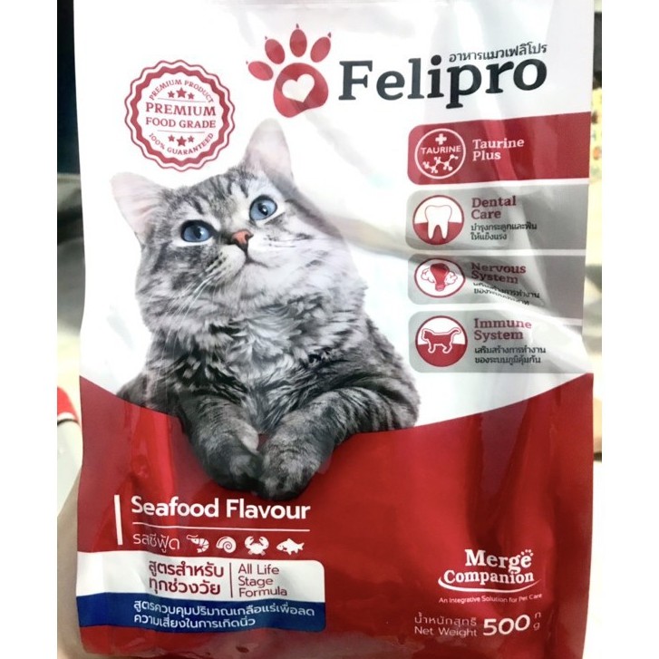 Thức ăn cho mèo Felipro (Gói 500G)