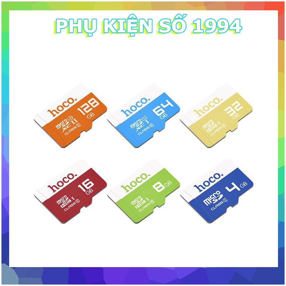 Thẻ Nhớ Micro SD Chính Hãng HOCO 4g/8g/16g/32g/64/128G