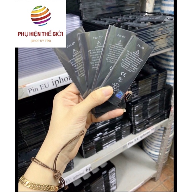 Pin Iphone dung lượng chuẩn EU Chính Hãng/ như pin theo máy [Bảo Hành 12 Tháng] cho IP 5, 5s, 6, 6s, 6+, 7, 8, x,