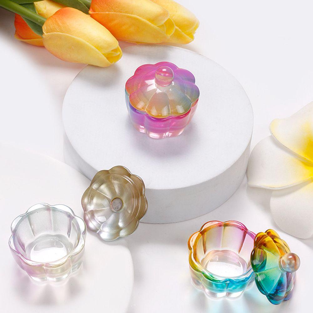 NORMAN Cốc Thủy Tinh Trộn Màu Sắc Làm Móng Nghệ Thuật Chuyên Nghiệp