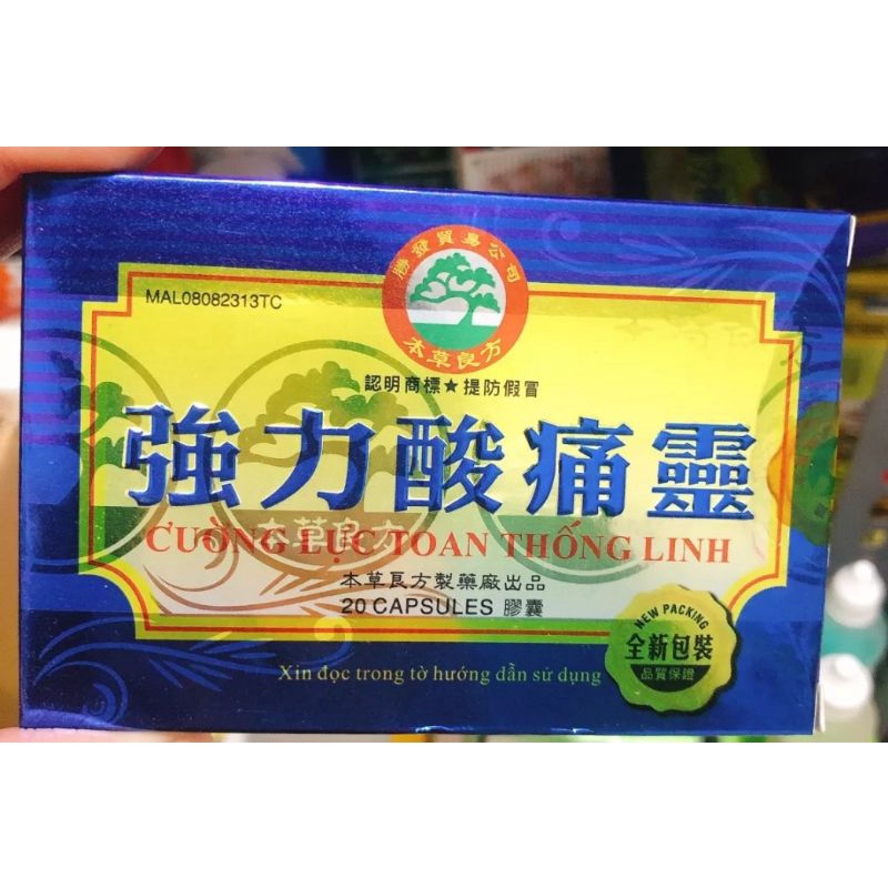 Cường lực toan thống linh 20 viên Malaysia
