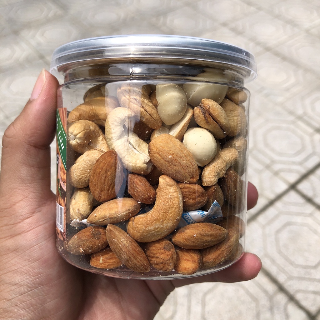 Hạt dinh dưỡng Mixed Nuts 240g (OMEGA3) 4 loại hạt: Macca, hạnh nhân, óc chó, hạt điều  đã sấy chín, tách vỏ IMINT FODD