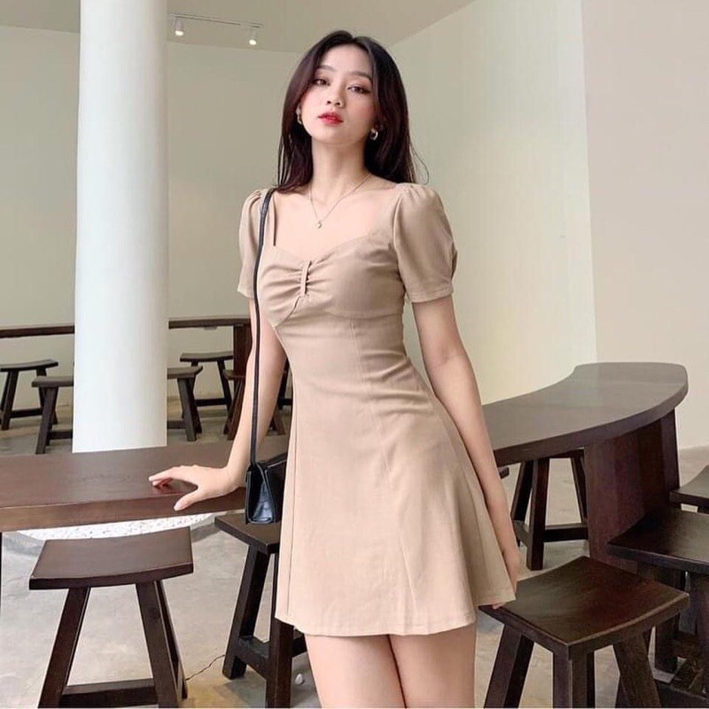 Đầm nữ dáng A 2 lớp cao cấp KT269