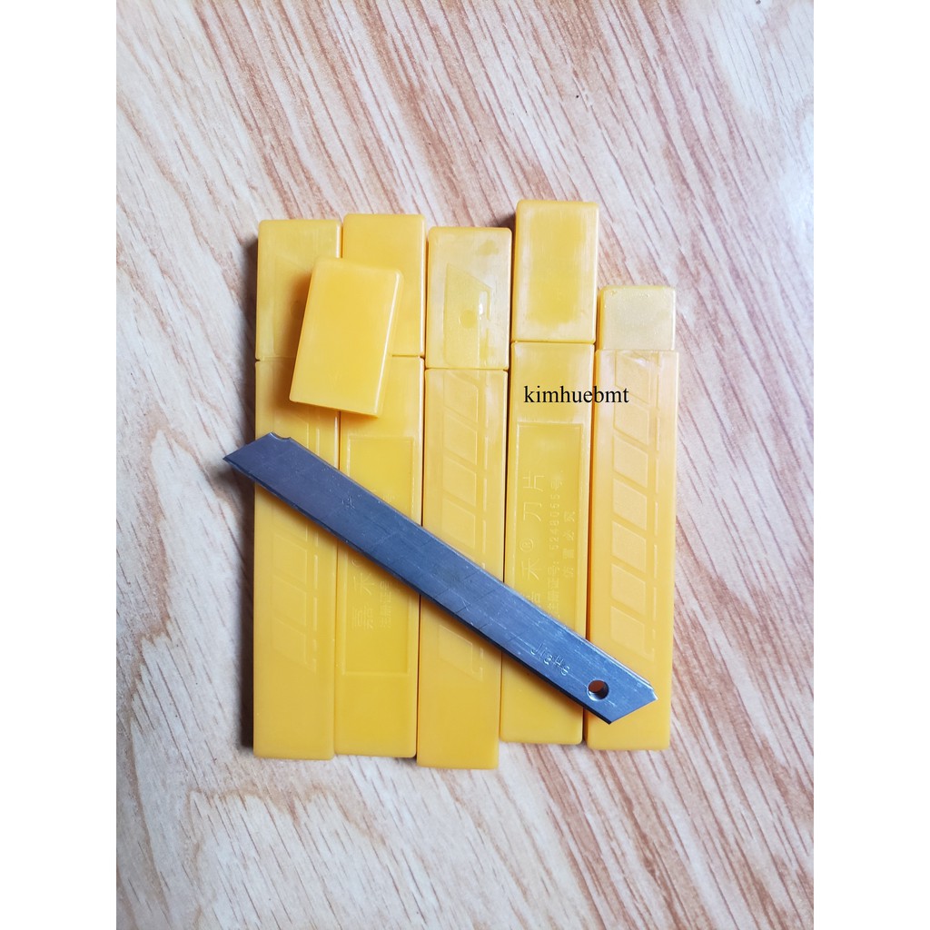 Lưỡi dao Jia He, A-80, lưỡi nhỏ (1 hộp=10 lưỡi)