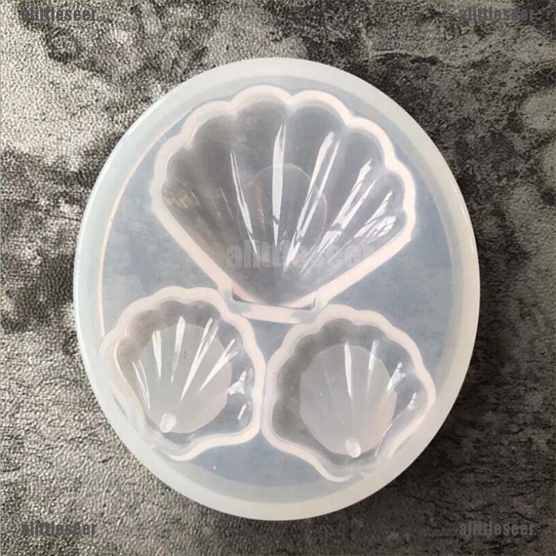 Khuôn Silicone Làm Bánh Kẹo Hình Vỏ Sò DIY