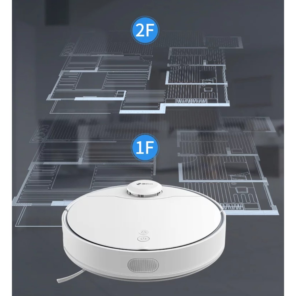 Robot Qihoo 360 X90 _ Robot hút bụi lau nhà thông minh nhiều tính năng nổi bật trong tầm giá