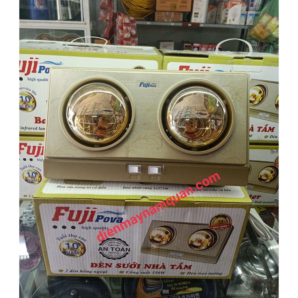 Đèn sưởi nhà tắm Fuji Pova
