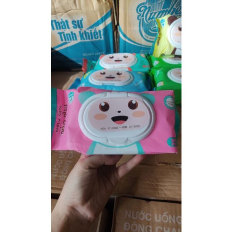 KHĂN ƯỚT Phú Đat 120 TỜ 500GR KHÔNG MÙI