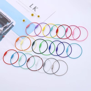 Móc vòng tròn nhiều màu 5cm