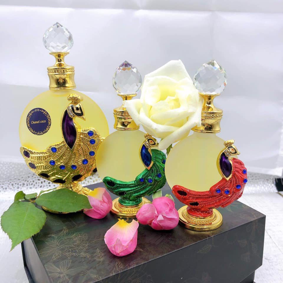 Tinh Dầu Nước Hoa Dubai (chai 5ml, 15ml, 20ml) | Tinh Dầu Dubai nam, nữ thơm quyến rũ | Thế Giới Skin Care