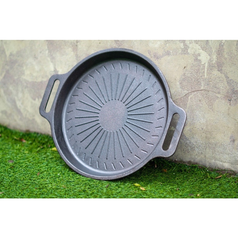 Chảo gang nướng Xiaomi Zhiwuzhu ZGKP001TCM, dùng mọi loại bếp- Hàng chính hãng