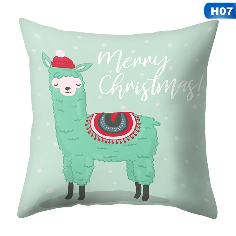 Áo Gối Vuông In Hình Động Vật Dễ Thương