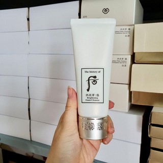 Sữa rửa mặt làm trắng da, mờ nám Whoo brightening cleansing foam 100ml