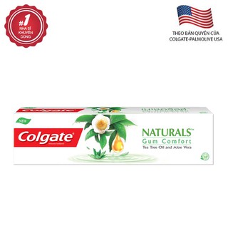 Kem đánh răng cao cấp Colgate Natural Tea Tree Oil & Aloe tinh chất dầu trà và lô hội thiên nhiên 6920354820557 180g