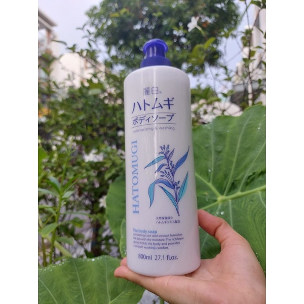 sữa tắm hatomugi 800ml
