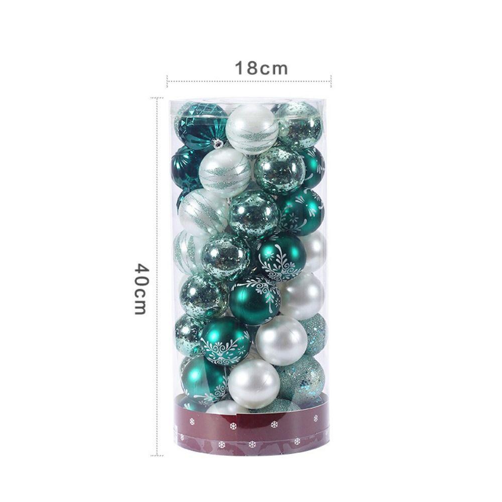 YEW Set 50 Trái Châu Trang Trí Giáng Sinh