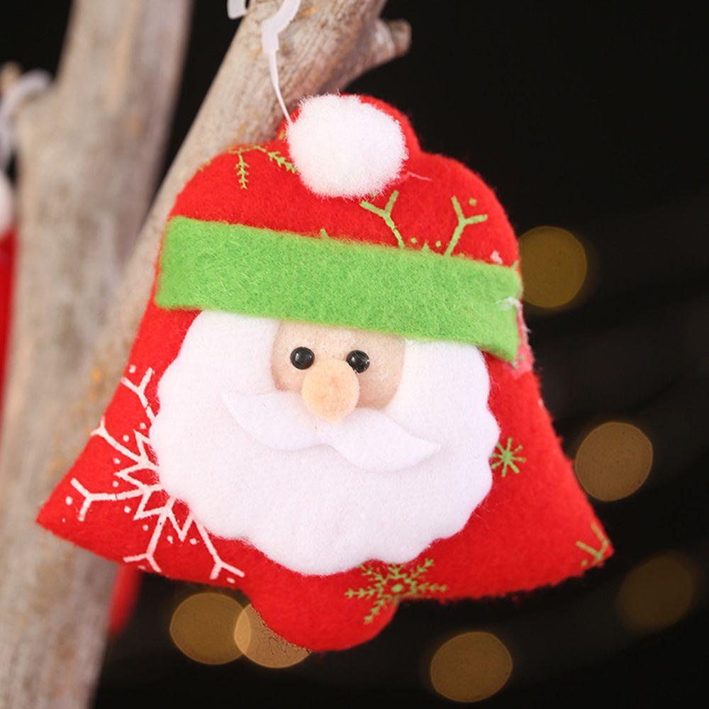 SUENIN Phụ Kiện Treo Trang Trí Cây Thông Giáng Sinh Hình Ông Già Noel Bằng Vải