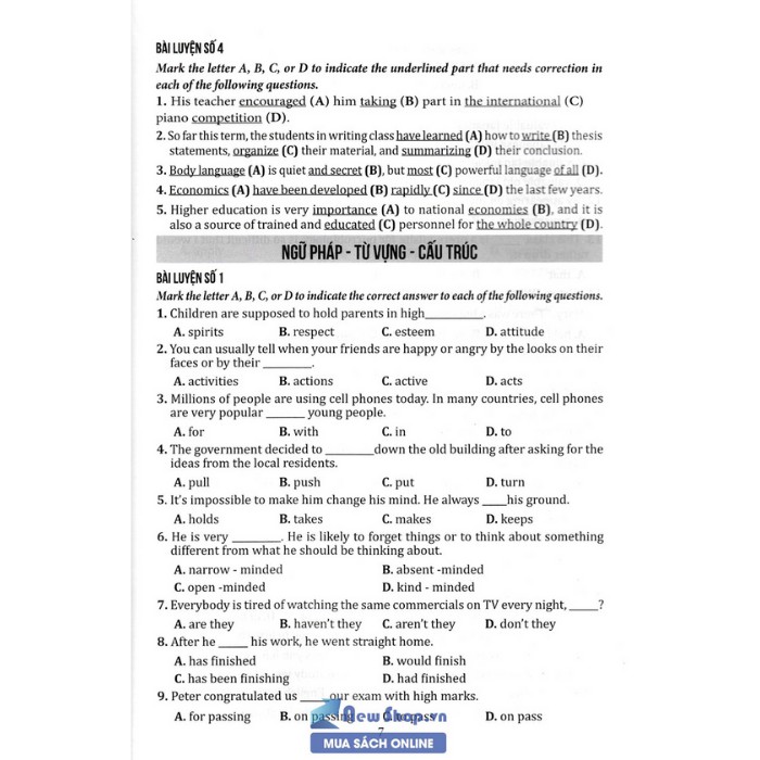 Sách - Ôn luyện thi tốt nghiệp THPT năm 2021 môn Tiếng Anh | BigBuy360 - bigbuy360.vn