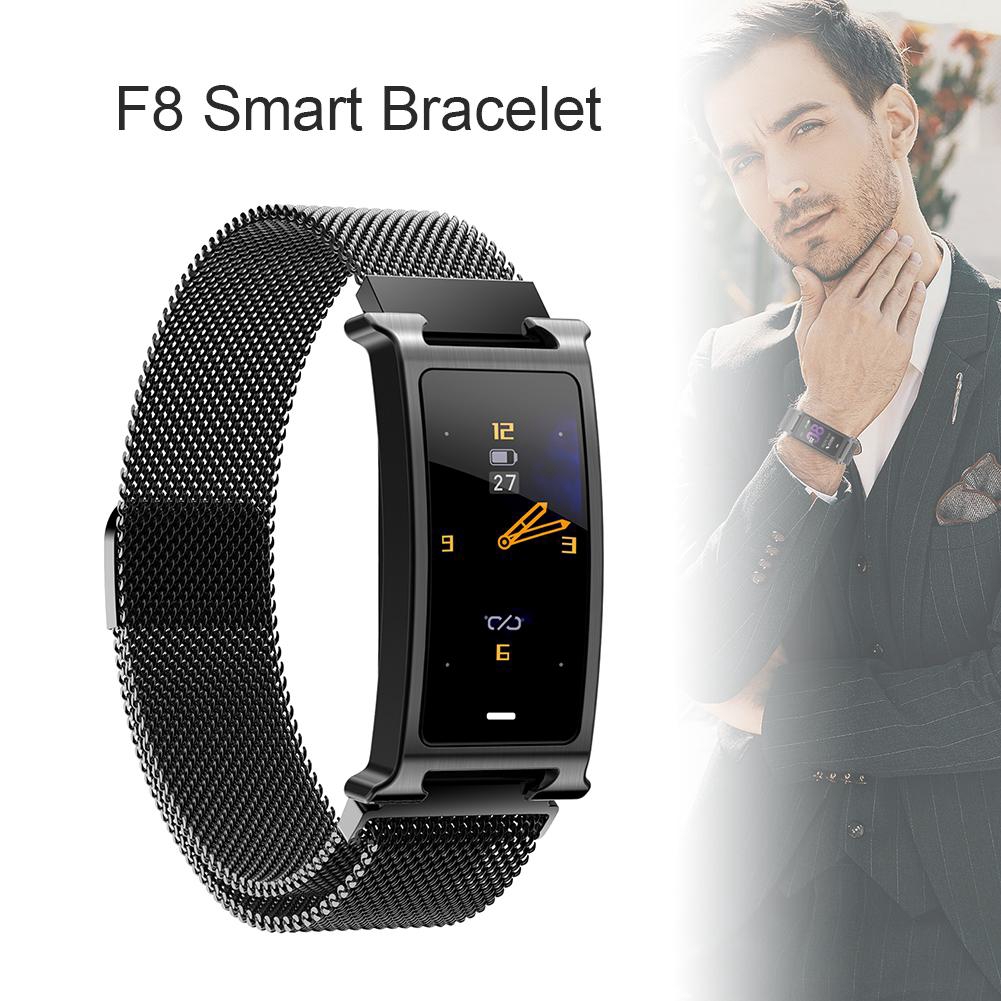 F8 Smart Wristband Heart Oxygen Rate Monitor Fitness Tracker Smart Bracelet