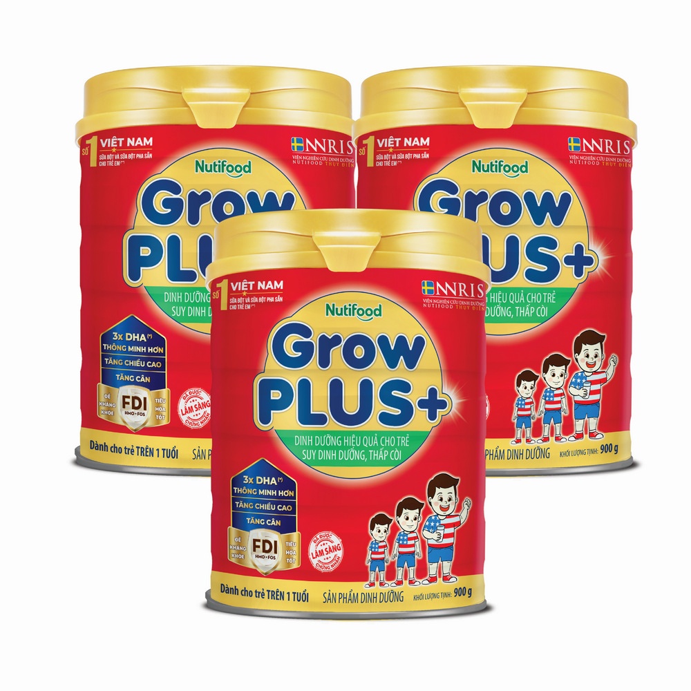 Sữa GrowPLUS+ Đỏ 900g