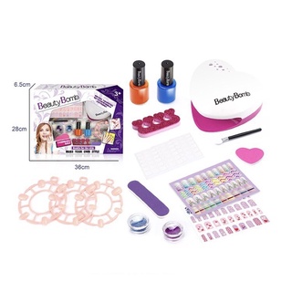 Set Sơn Móng Tay Nails Cho Trẻ Em Dễ rửa sạch & lột nhẹ như hồ dán 666-3 667-7 668-1