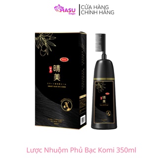 Lược nhuộm phủ bạc thảo dược komi nhật bản 350ml