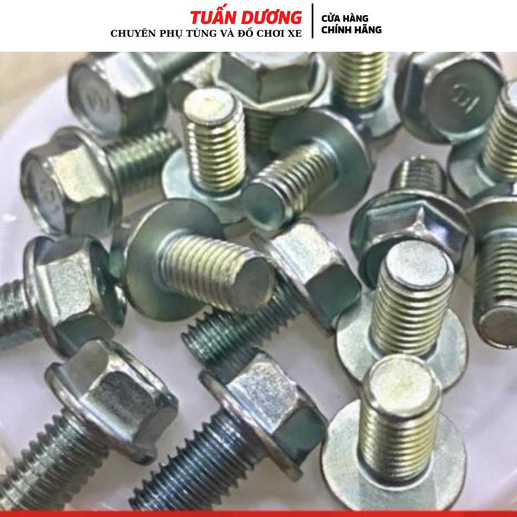 ốc xả dầu máy-lắp cho dream và wave honda các loại -đẹp như zin 100%