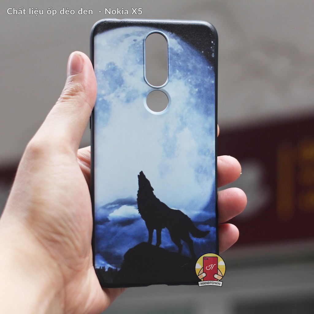 FREESHIP 99K TOÀN QUỐC_Ốp lưng Nokia X5 dẻo đen in hình Phần B