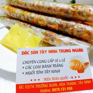 Bánh Tráng Thập Cẩm Cuốn Bơ. Trung Nghĩa