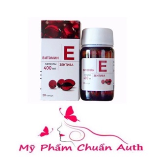 Viên uống Vitamin E 400mg Zentiva 30 viên Nga