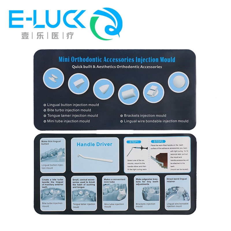 Set 1 Hoặc 6 Khuôn Mini Chuyên Dụng Cho Nha Khoa