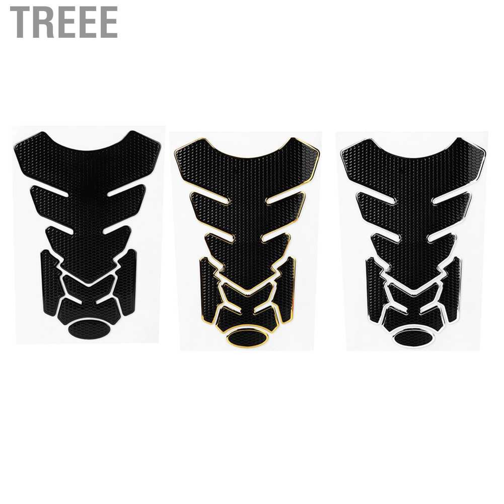 Treee 3D Motorcycle Gas Oil Fuel Tank Sticker Pad Protector Decoration Fit for Yamaha