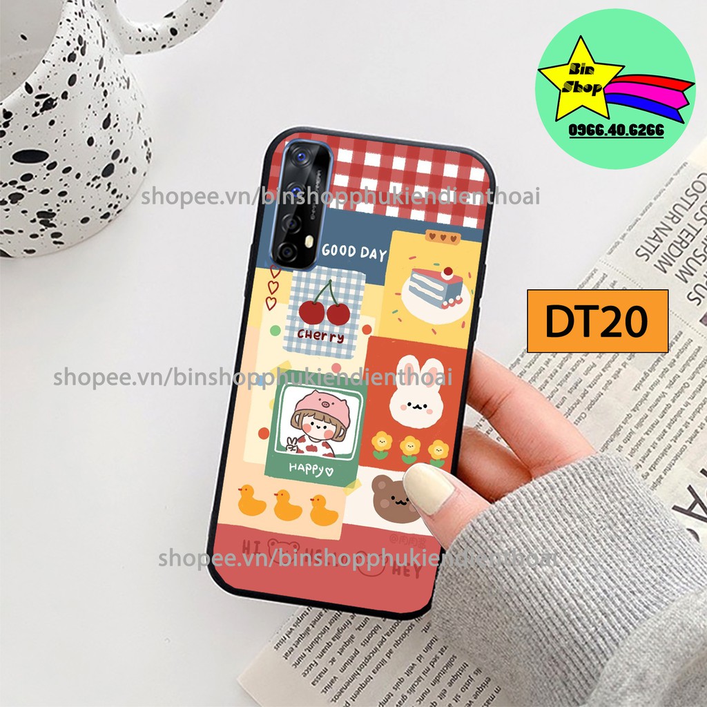 Ốp lưng Realme 8 / Realme 8 Pro / Realme 7 / Realme 7i in hình Gấu/Chibi đáng yêu, cá tính