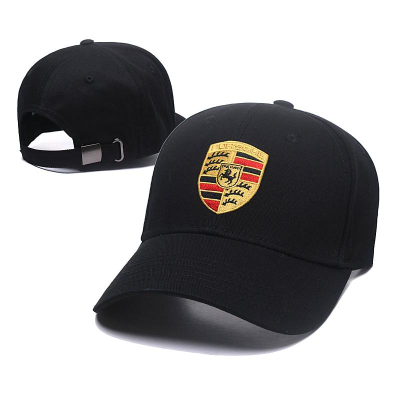 2019 Mới Logo Xe Porsche Mũ Thể Thao Mũ Bóng Chày Điều Chỉnh Ngoài Trời