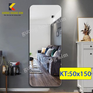 ( Giá Sỉ ) Gương soi toàn thân dán tường,treo tường cap cấp kích thước 50x150 cm - guonghoangkim - Mirror